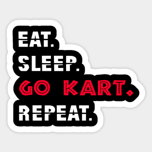 Go kart - Race - Motorsport - Driver Sticker